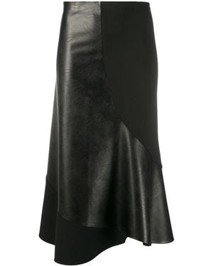 Stella McCartney Ruffled Midi Skirt - Black
