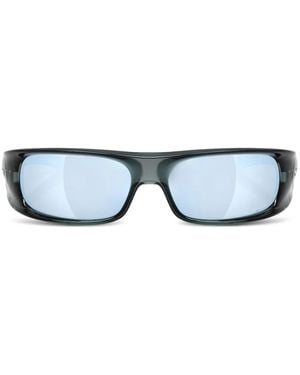 Oakley Rectangle-Frame Sunglasses - Blue