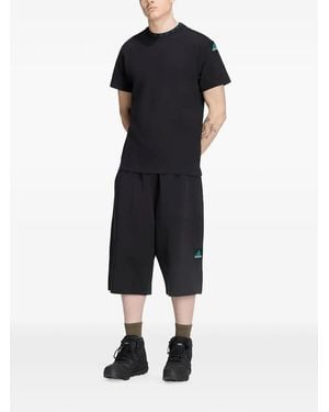 adidas Equipment Logo-Patch T-Shirt - Blue