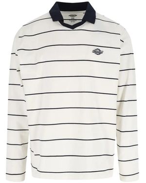 Dickies Camiseta Summerdale Rudby A Rayas De Manga Larga - Blanco