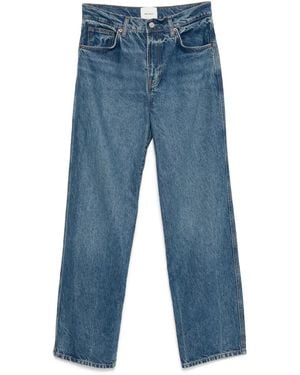 Reformation Val 90's Straight-Leg Jeans - Blue
