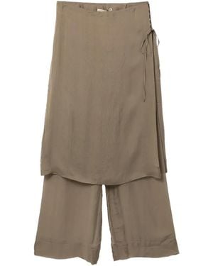 Paloma Wool Pantalon Low Silk Archive - Grey