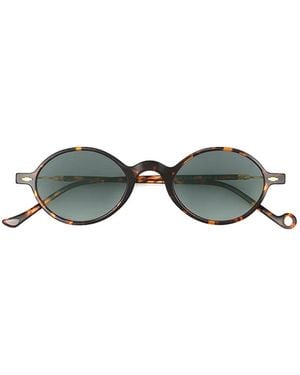 Eyepetizer Dosan Round-Frame Sunglasses - Green