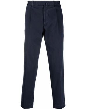 Dell'Oglio Stretch-Cotton Chinos - Blue