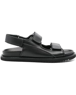 Doucal's Sandali Con Doppia Fascia - Nero