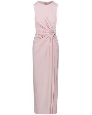 Sportmax Draped Maxi Dress - Pink