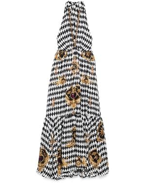 CAMILLA Monarchy Mania Maxi Dress - White