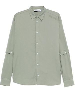 Etudes Studio Shirt Met Mouwen Met Knopen - Groen