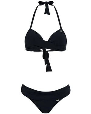 Banana Moon Bikini Eyro Torsadé À Dos Nu - White