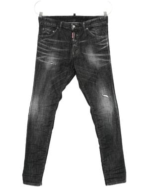 DSquared² Faded Distressed Jeans - Grey