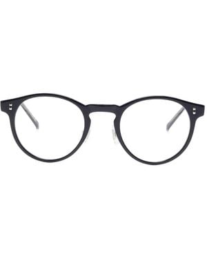 dunhill Gafas Con Montura Redonda - Marrón