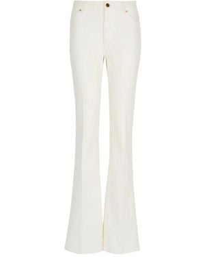Balmain Straight-Leg Denim Jeans - White
