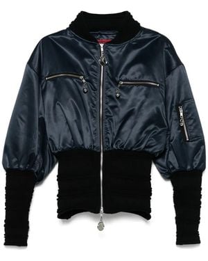 Chopova Lowena Little Birdy Bomber Jacket - Blue