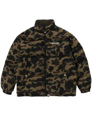 A Bathing Ape Reversible Padded Jacket - Black