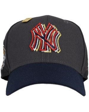 KTZ 59Fifty New York Yankees 3D Metallic 1999 Ws Fitted Cap - Blue