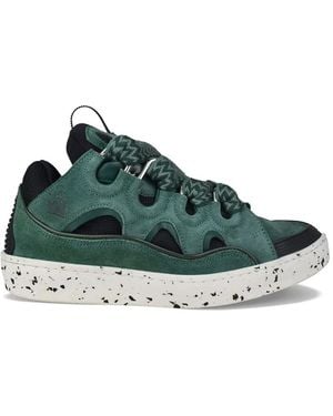 Lanvin Curb Trainers - Green