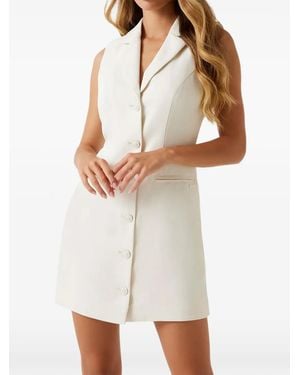 Guess Button-Down Mini Dress - White