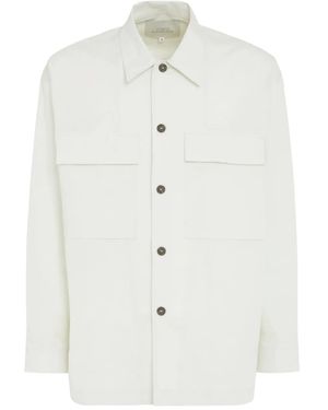 Studio Nicholson Landi Utility-Pocket Shirt - White