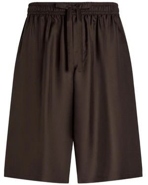 Dolce & Gabbana Bermuda Con Coulisse - Nero