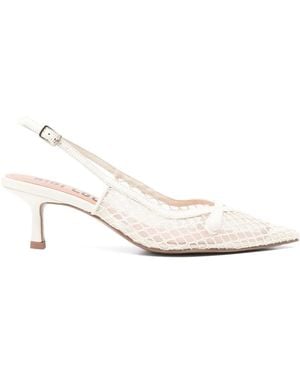 Bibi Lou Xaia Slingback-Pumps 60Mm - Weiß