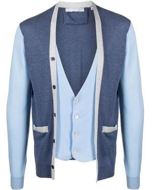 Private Stock The Harold Cardigan - Blau