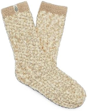 UGG Chenille Socks - White