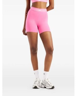 New Balance Nb Sleek Shorts - Pink