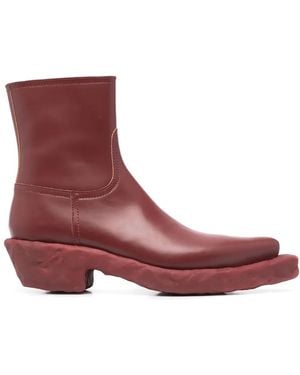 CAMPERLAB Ventga レザーブーツ - レッド
