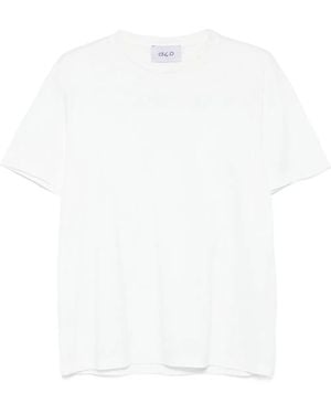 D4.0 Cotton T-Shirt - White