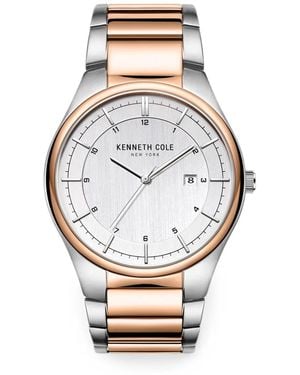 Kenneth Cole Orologio Tondo 42Mm - Metallizzato