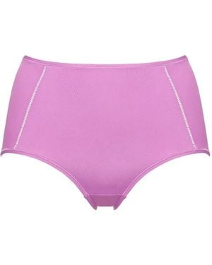 Eres Brina Soyeuse High-Waisted Briefs - Pink