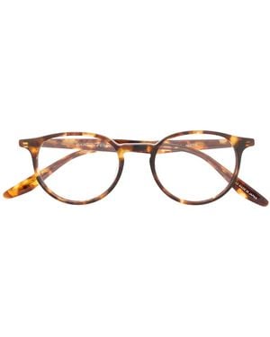 Barton Perreira Norton Round-Frame Glasses - Brown