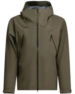 Goldwin Gore-Tex Hooded Jacket - Green