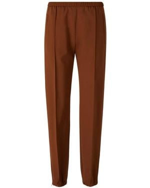 Dorothee Schumacher Emotional Essence Elasticated-Waistband Track Pants - Brown