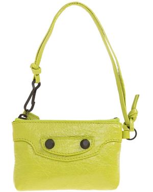 Balenciaga Le City Pouch Charm - Jaune