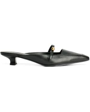 By Malene Birger Zapatos De Tacón Micha De Piel Con Apliques De Bola - Blanco