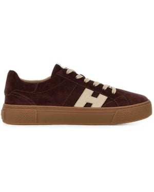 Hogan Crosswind Sneakers - Braun