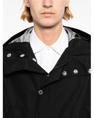 Junya Watanabe Hooded Lightweight Jacket - Black