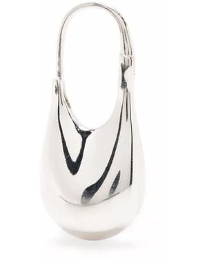 Kinraden Pendiente Doric Con Colgante - Blanco