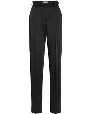 Philipp Plein Tailored Satin Trousers - Black