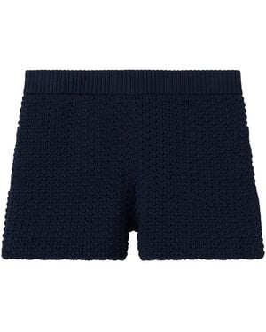 St. John Knit Shorts - Blue