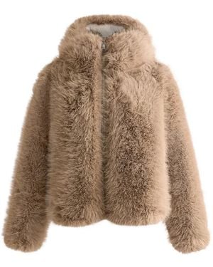 Fusalp Veste Meika En Fourrure Artificielle - Natural