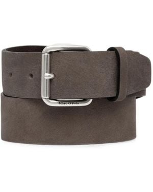 Marc O' Polo Aio Suede Buckle-Fastening Belt - Brown