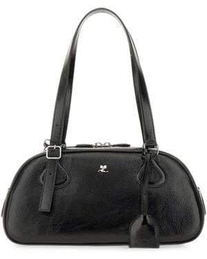 Courreges Medium Friday Tote Bag - Black