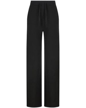 Alpha Studio Kasjmier Broek Met Trekkoord - Zwart