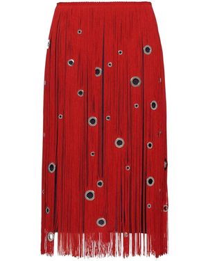 Prada Organza Skirt - Red