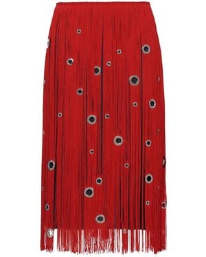 Prada Organza Skirt - Red