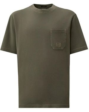 C.P. Company Round-Neck Pocket T-Shirt - Green