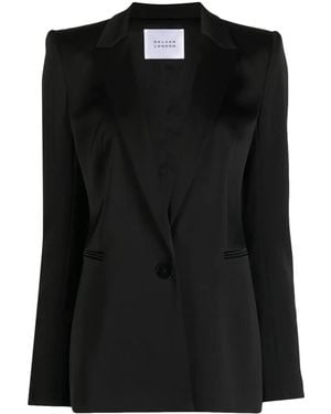 Galvan London Blazer Monopetto Sculpted - Nero