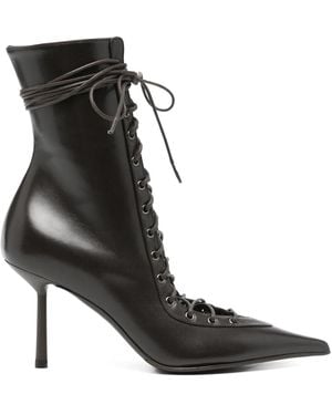 Le Silla 80Mm Colette Ankle Boots - Black